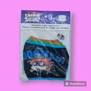 Rugrats Nickelodeon Washable Adult Face Masks